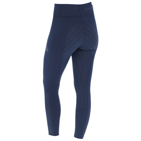 Covalliero Ladies Compression Riding Tights #colour_dark-navy