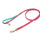 Shires Digby & Fox Padded Leather Dog Lead #colour_pink
