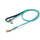 Shires Digby & Fox Padded Leather Dog Lead #colour_aqua