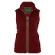 Alan Paine Aylsham Ladies Fleece Gilet #colour_bloodstone